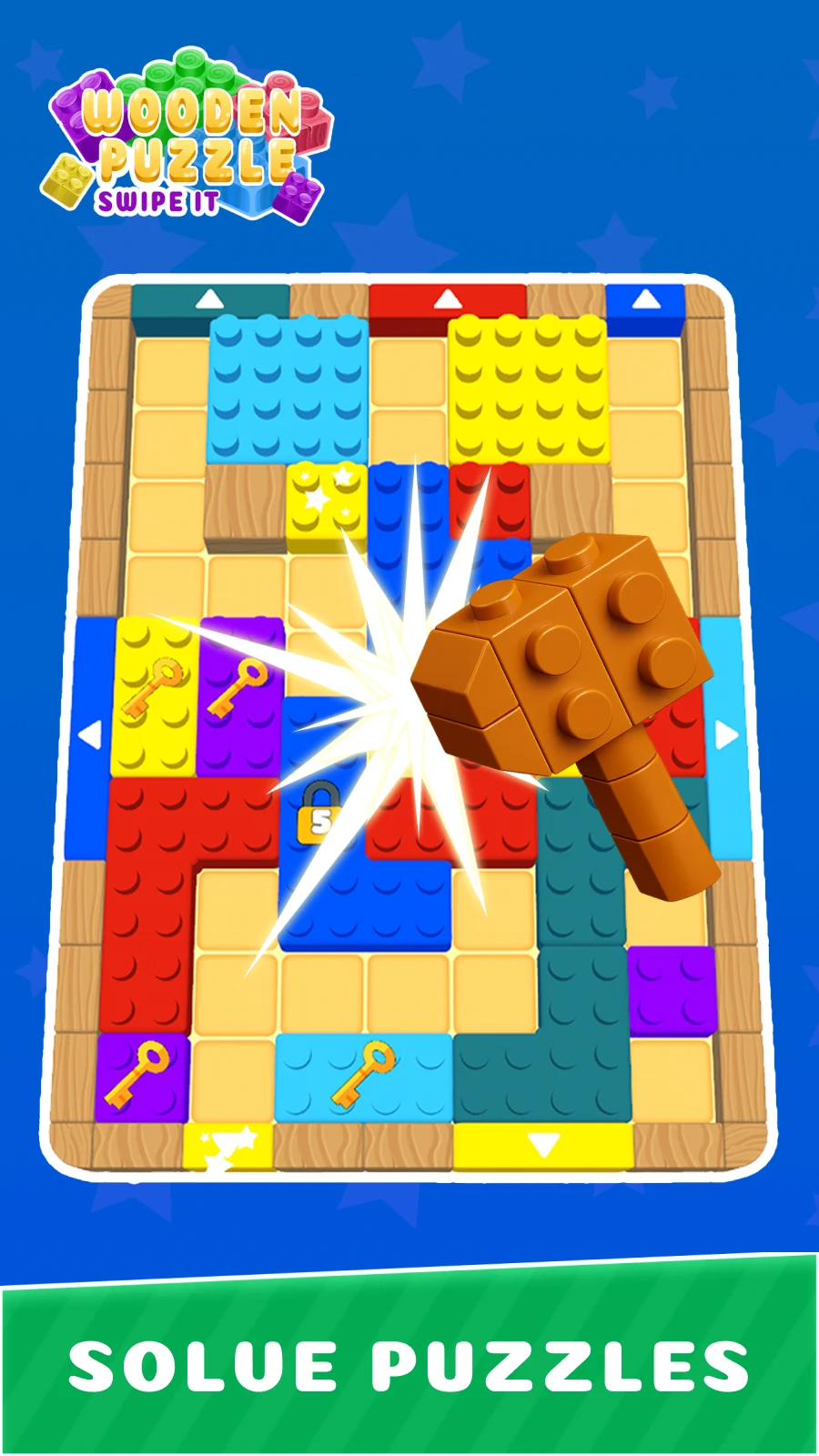 Swipe It: Board Wooden Puzzle screenshot