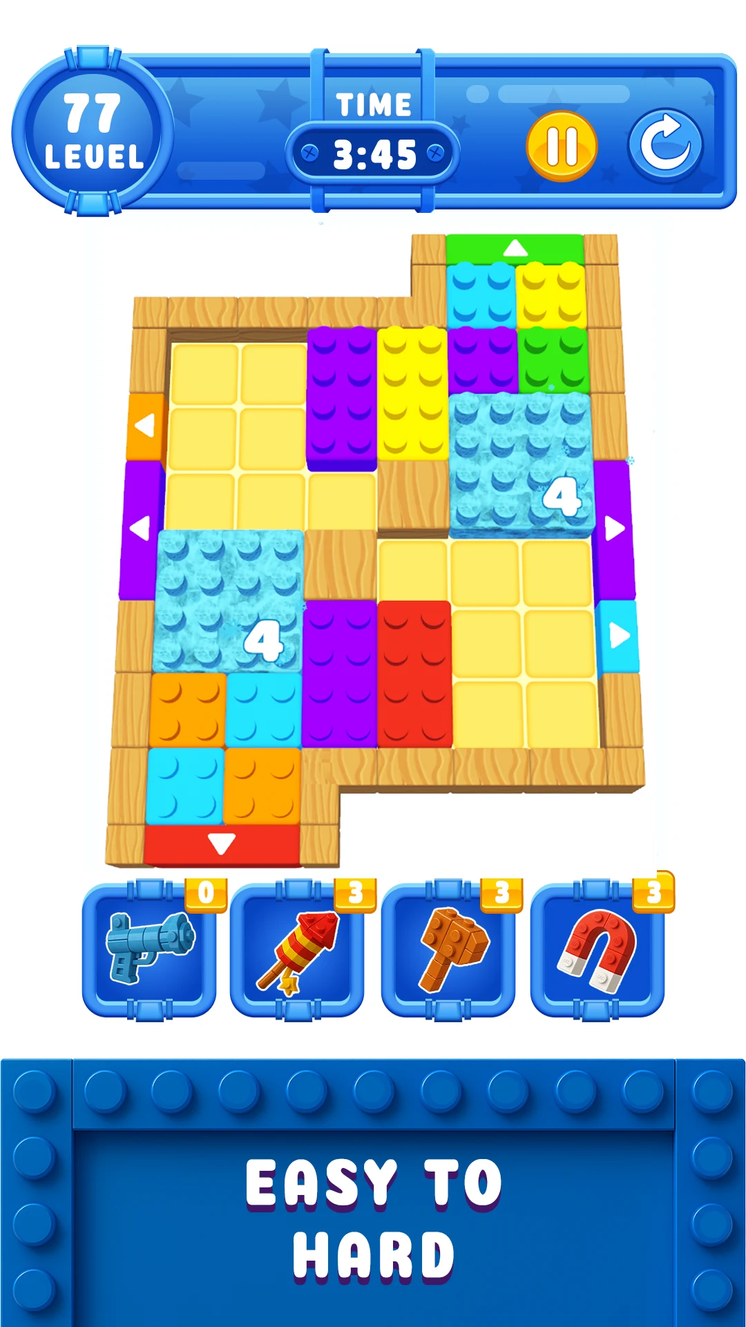 Swipe It: Board Wooden Puzzle screenshot